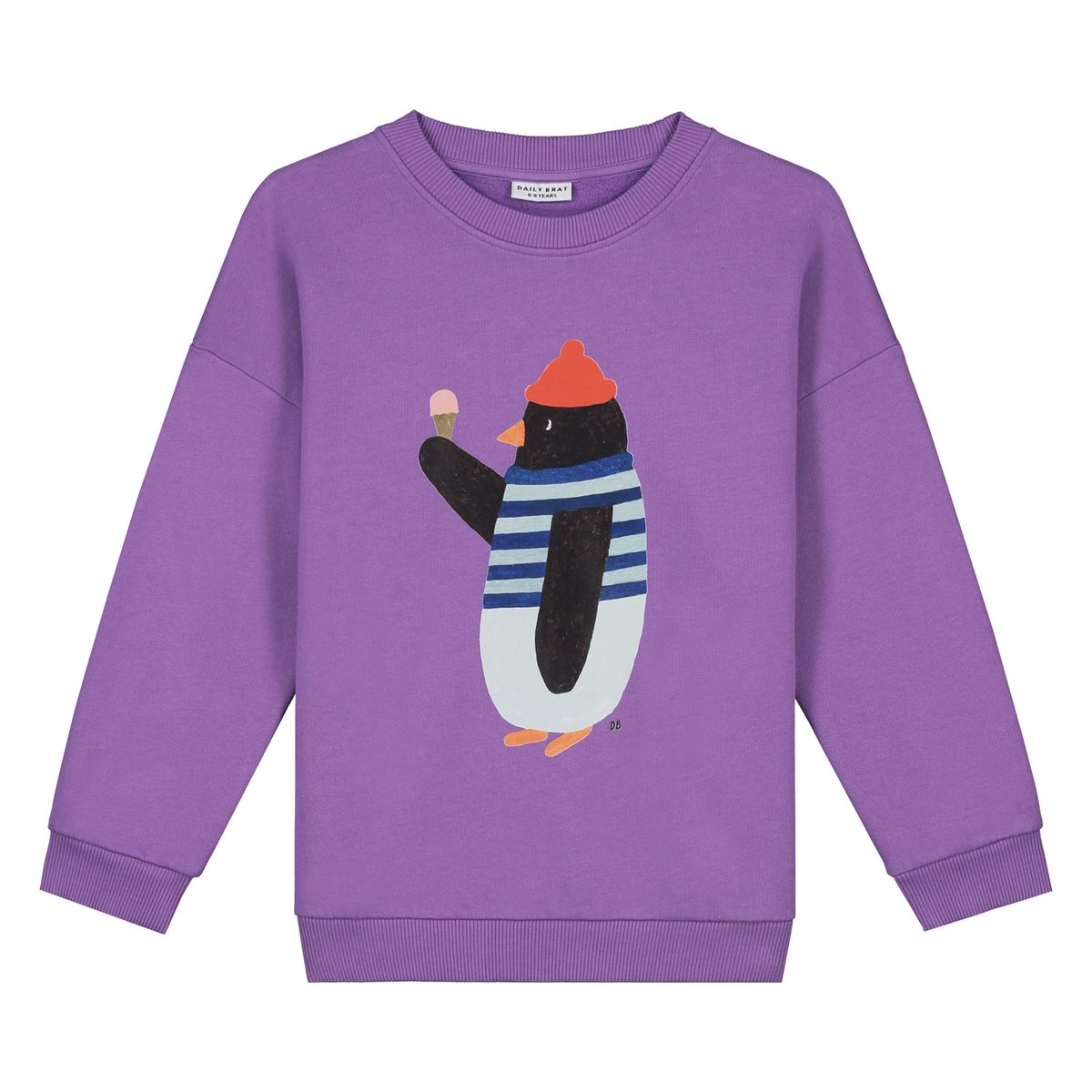 Waddles Pinguin Sweater | Lavender Luxe
