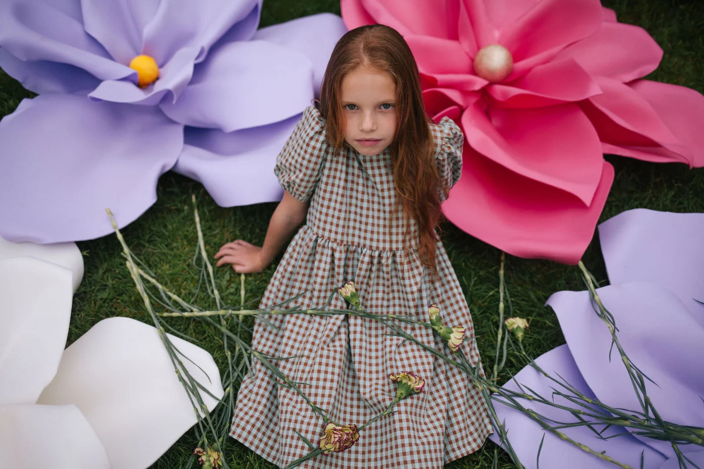 WILLOW DRESS SUNSET BLUE