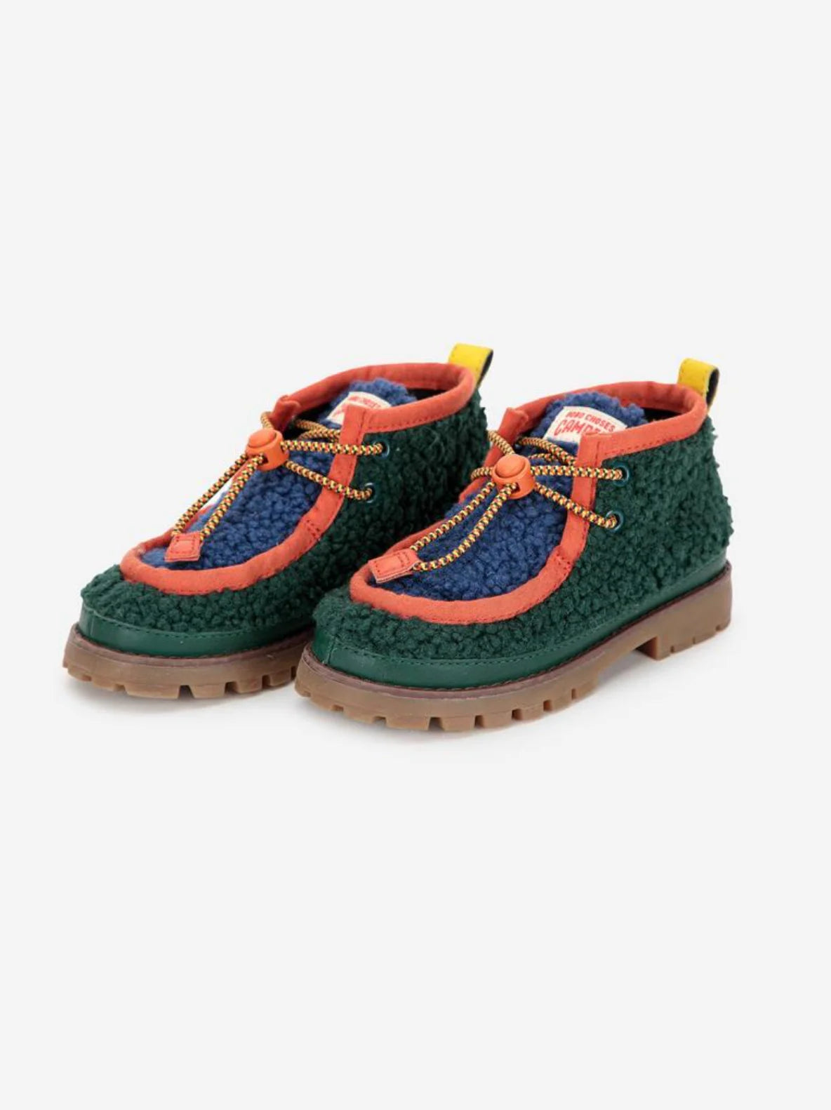 BOBO CHOSES X CAMPER COMPAS WALLABEE SHEEPSKIN SHOES