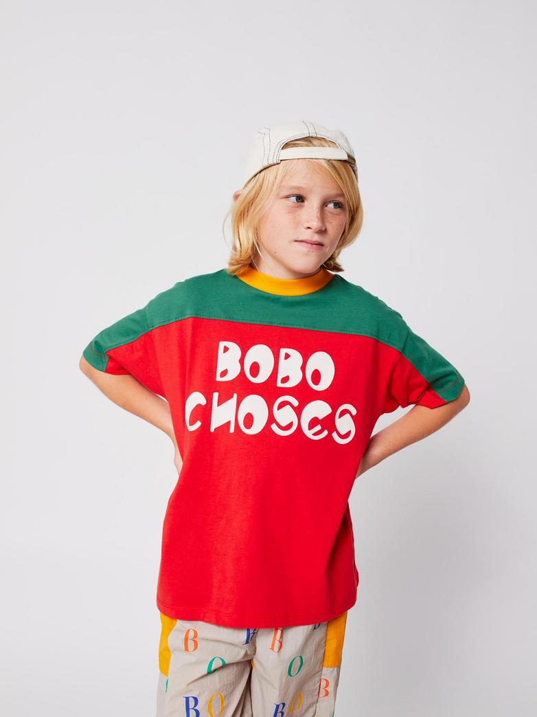 BOBO CHOSES COLOR BLOCK T-SHIRT