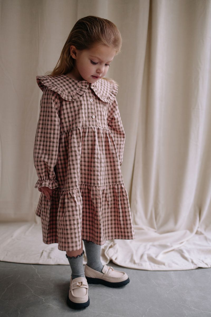 SNUGGLEPUFF HEART DRESS ROSE