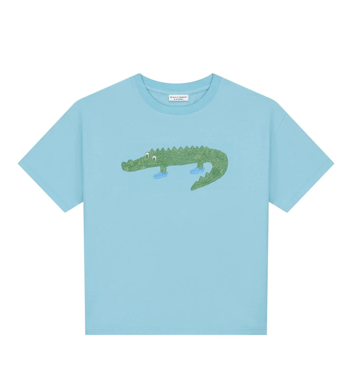 CROCO T-SHIRT SKY BLUE