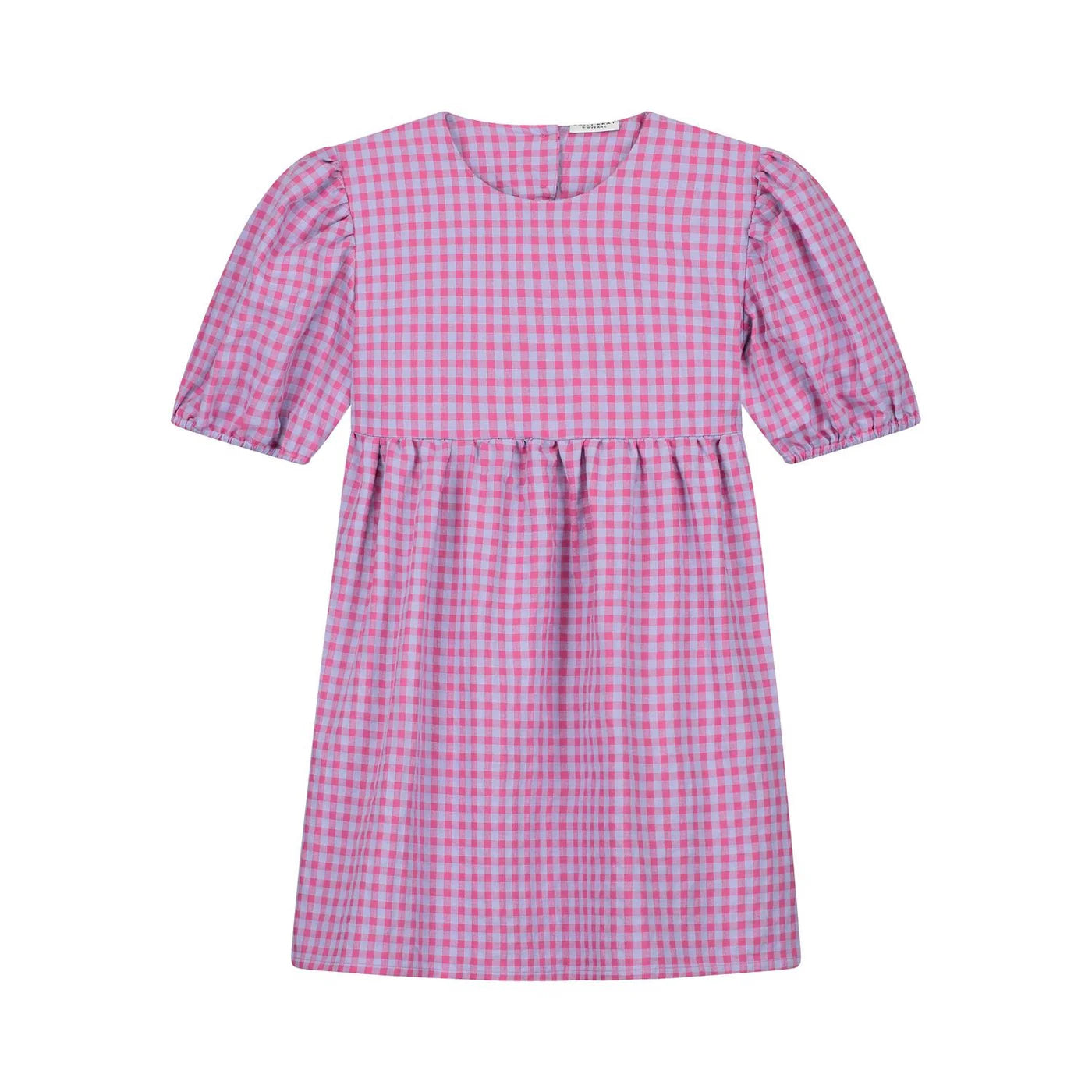 SASSY CHECKED DRESS LAVENDER