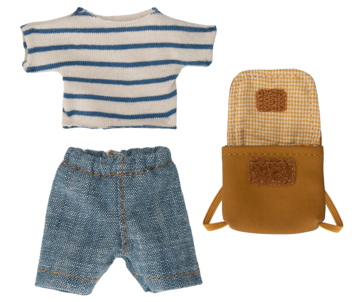 CLOTHES AND BAG, MOUSE BIG SISTER/BROTHER