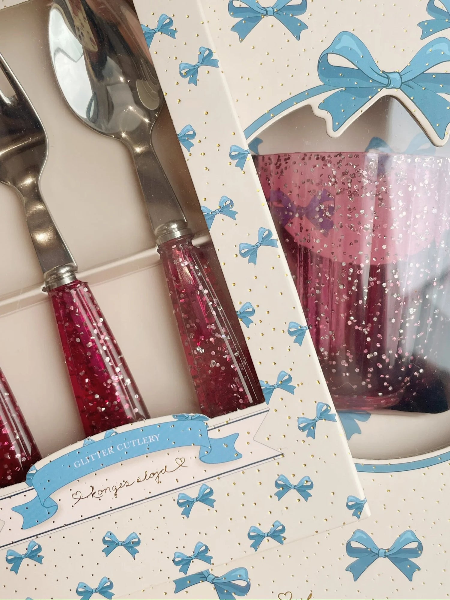 GLITTER CUTLERY - SPARKLING SANGRIA