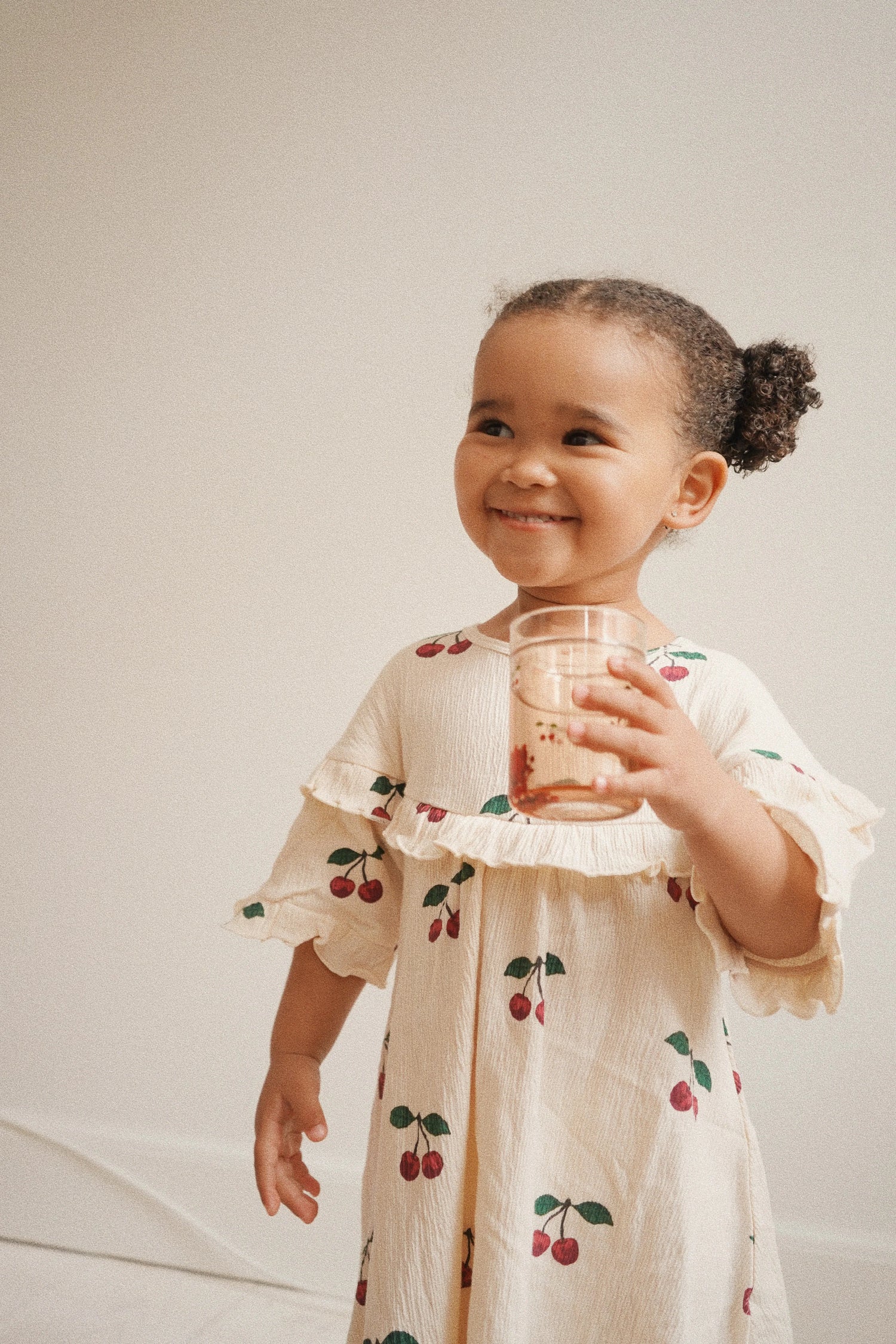 2 PACK GLITTER CUPS - CHERRY