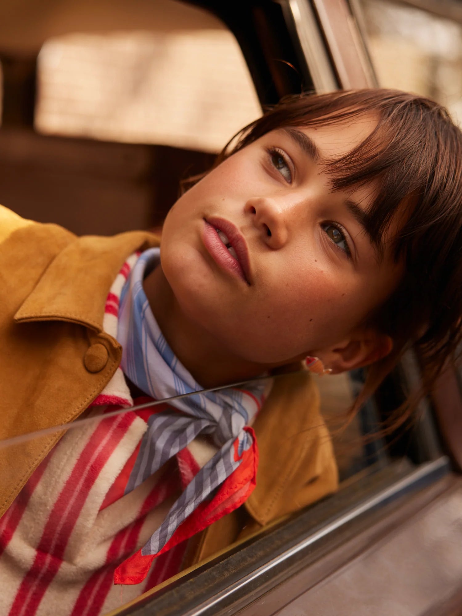 SCARF | ZISSOU BLUE + BLUE WHALE