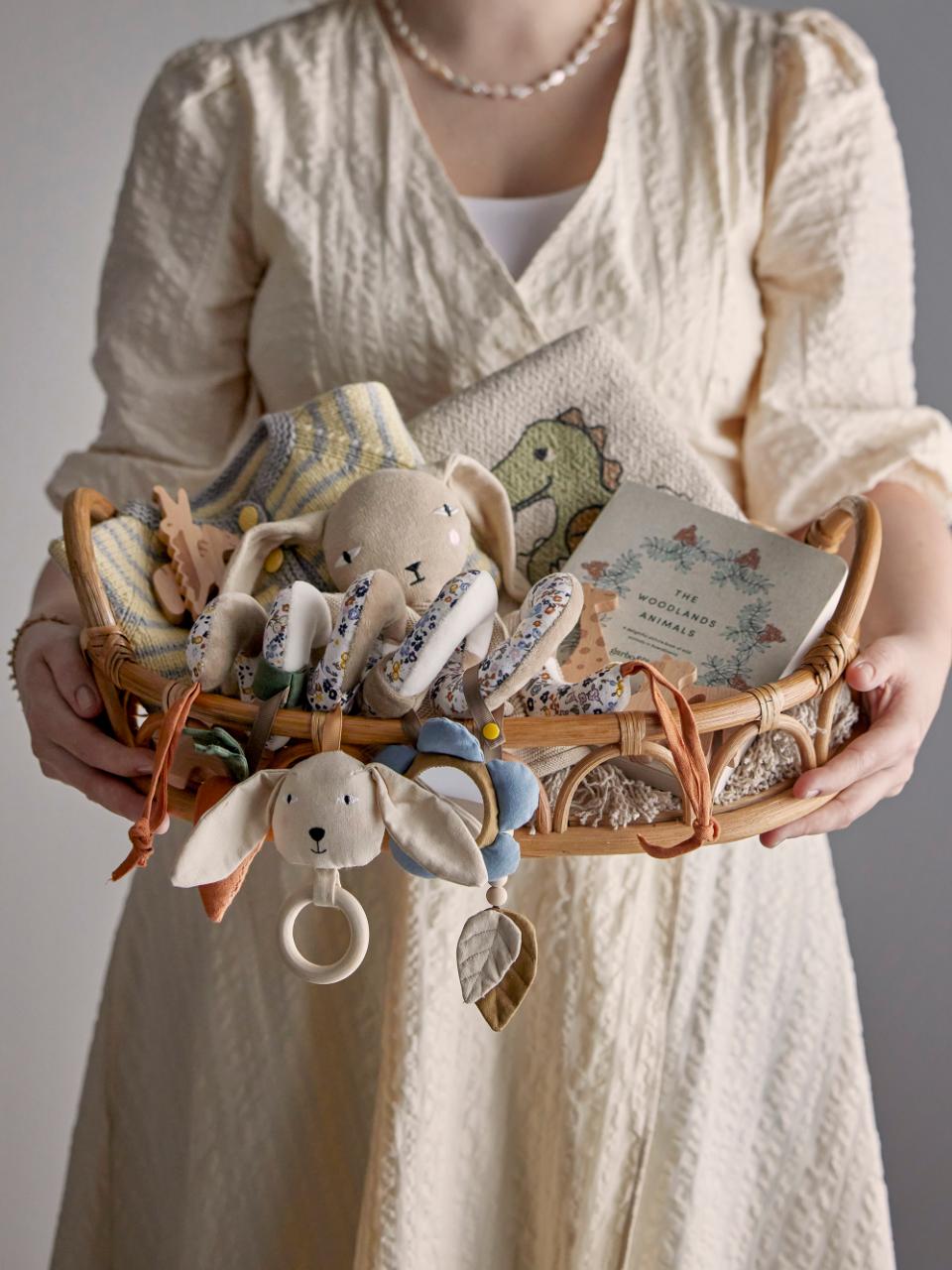 RUBBIE ACTIVITY TOY, NATURE, LINEN