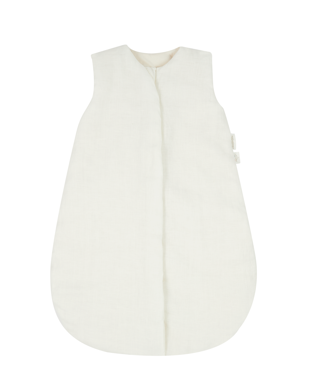 MID-SEASON BABY SLEEPING BAG L1N0 IN FRENCH LINEN - OFF WHITE