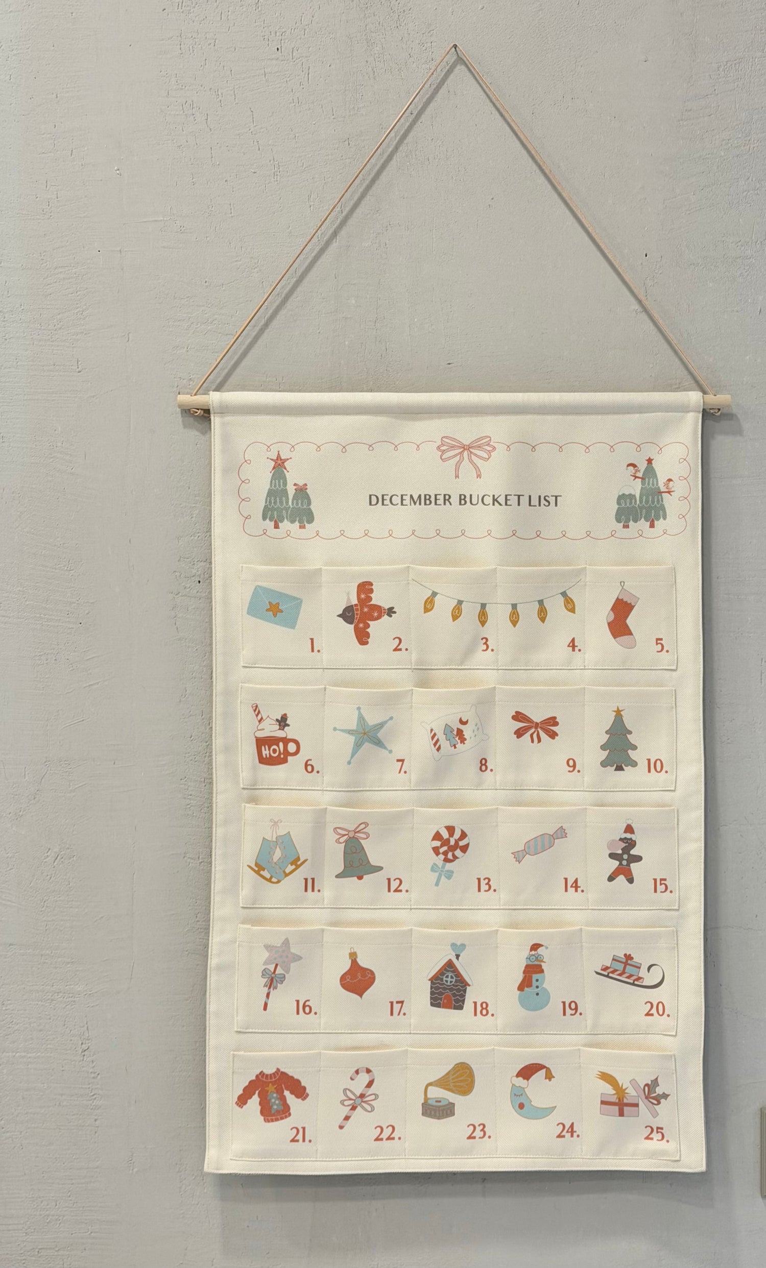 KALĖDINIS ADVENTO KALENDORIUS