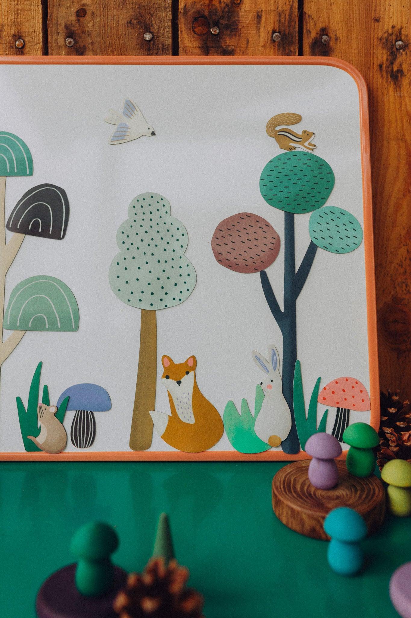 MAGNETIC GAME - FOREST ANIMALS