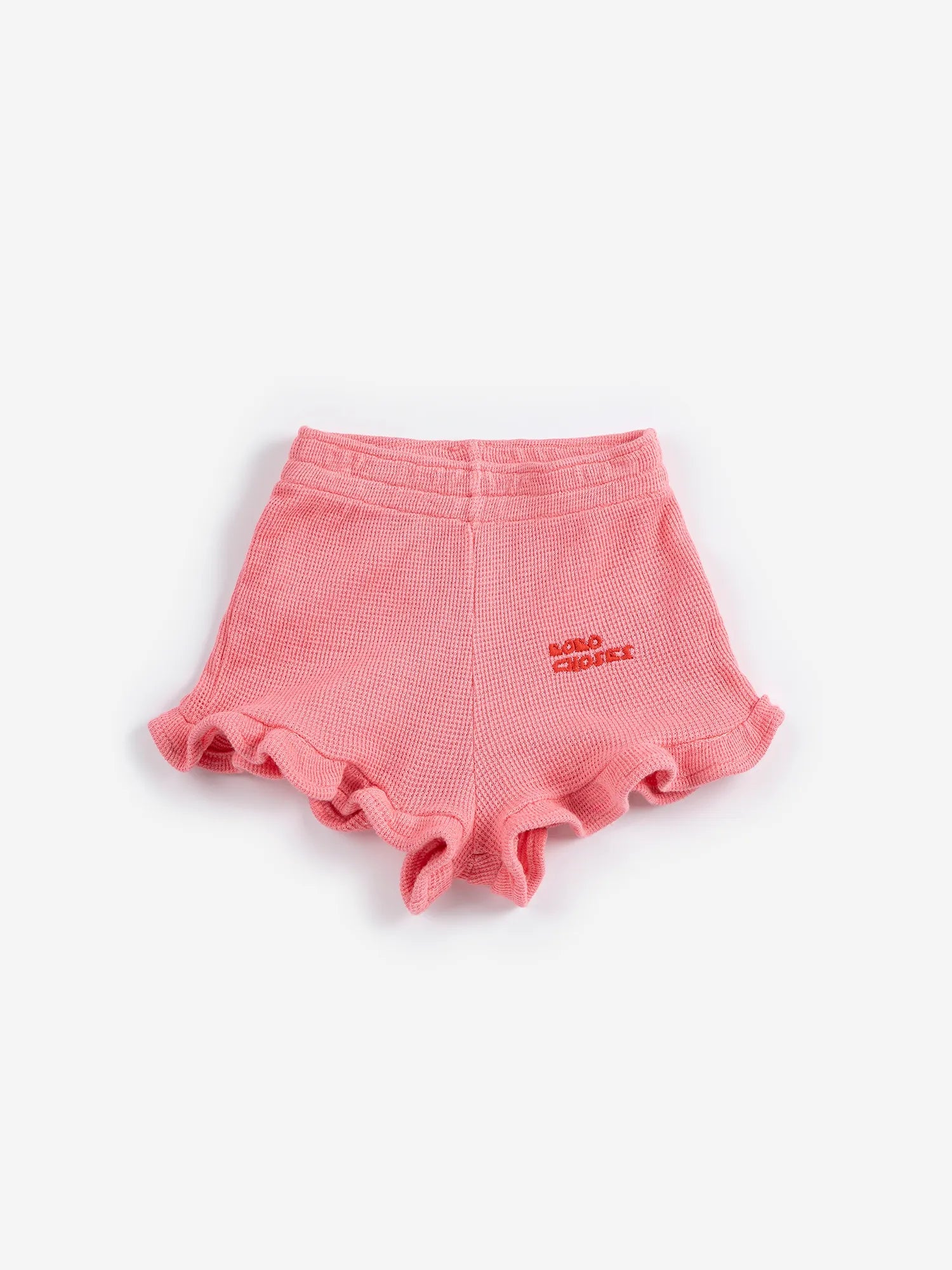BOBO CHOSES RUFFLED SHORTS - PINK