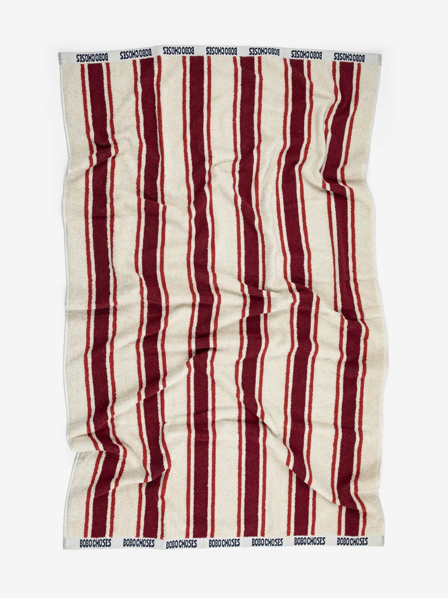 BOBO CHOSES STRIPED BEACH TOWEL