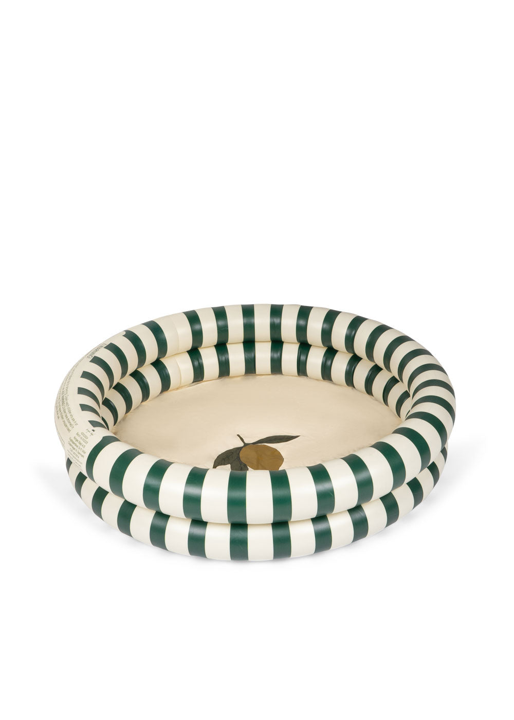 BASIC 2 RING POOL SMALL - GREEN STRIPE