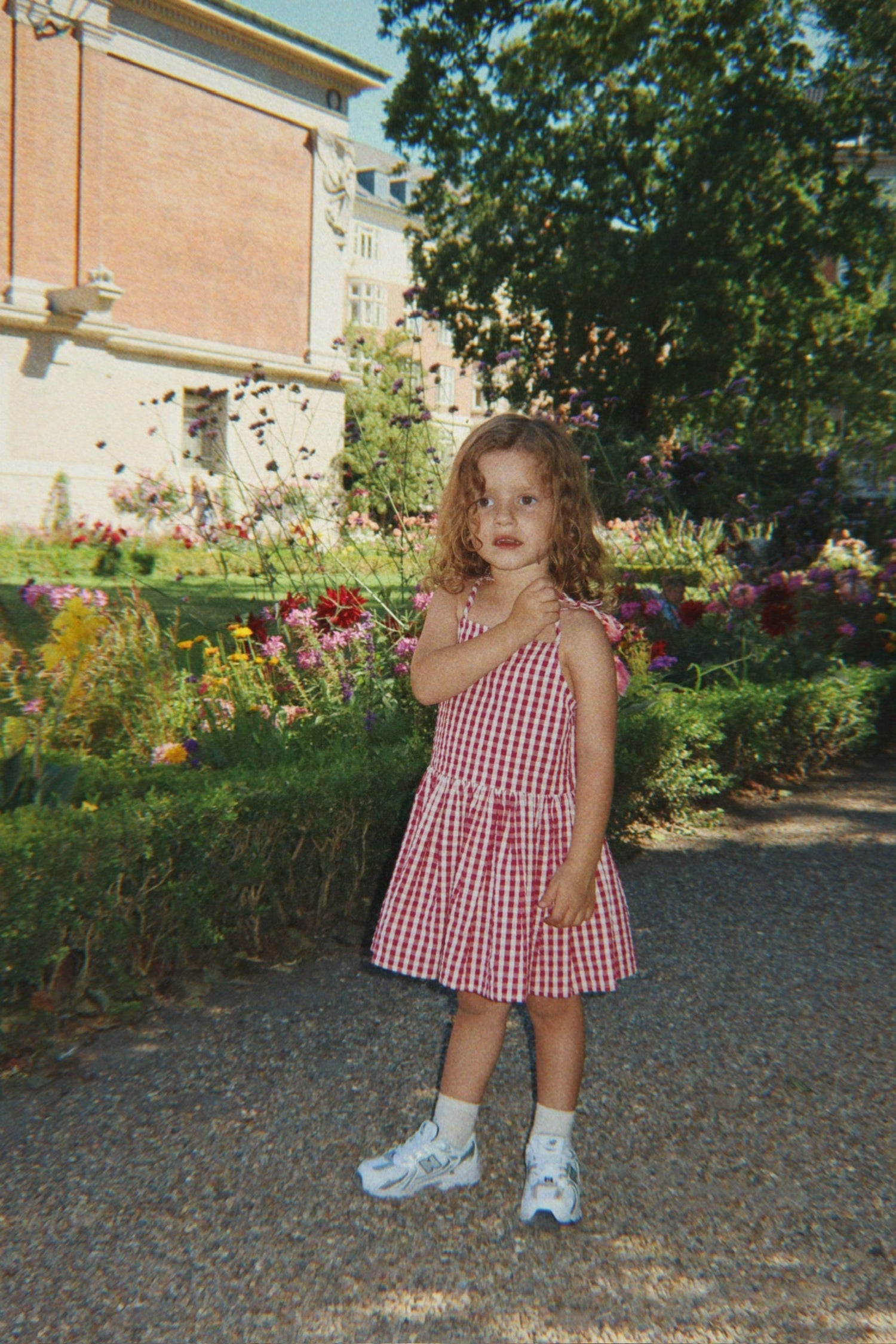 ISOTTA DRESS - RASPBERRY CHECK