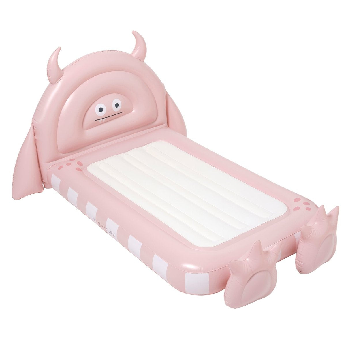 KIDS AIR MATTRESS - MONSTER PINK