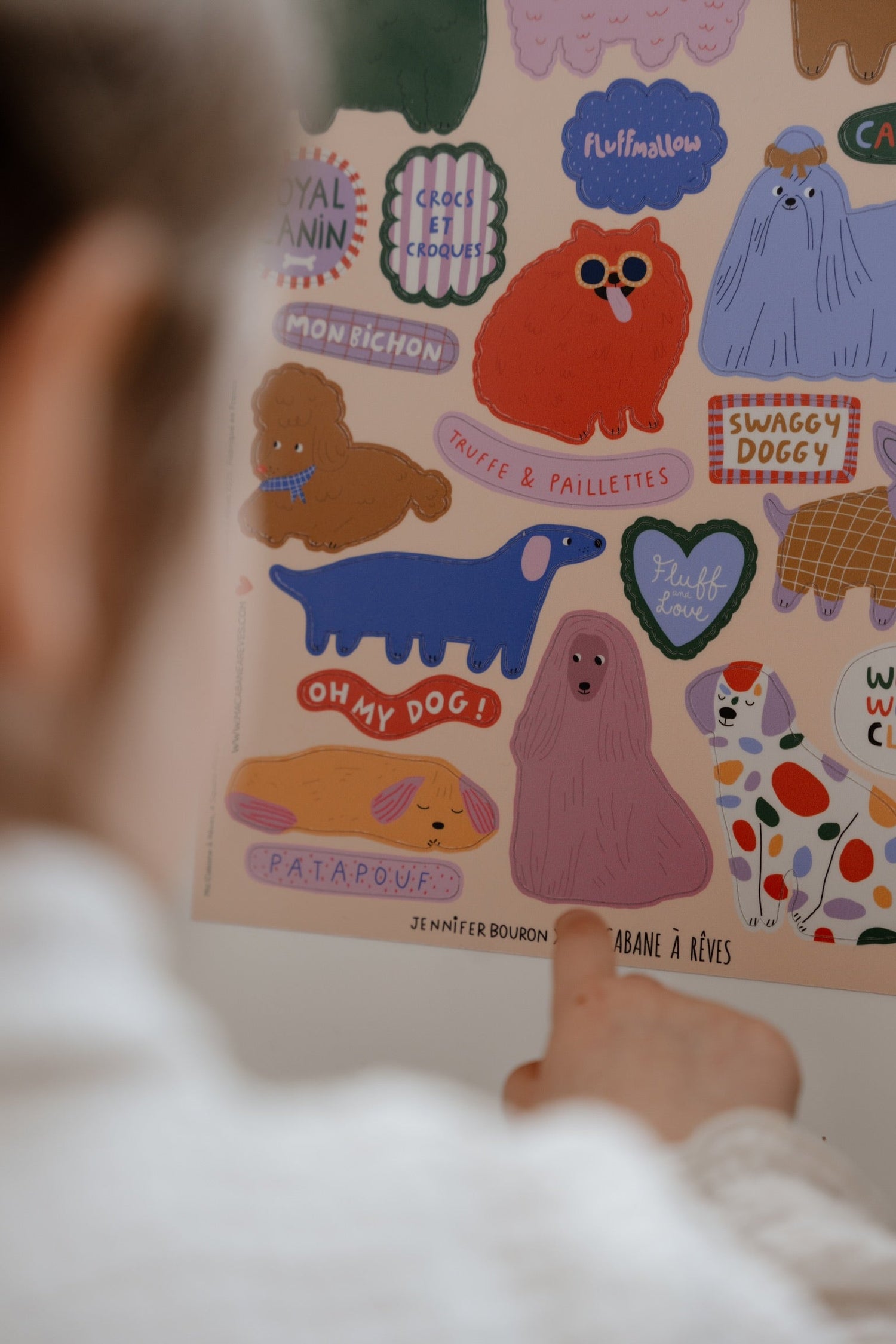 MAGNETIC STICKERS - OH MY DOG!
