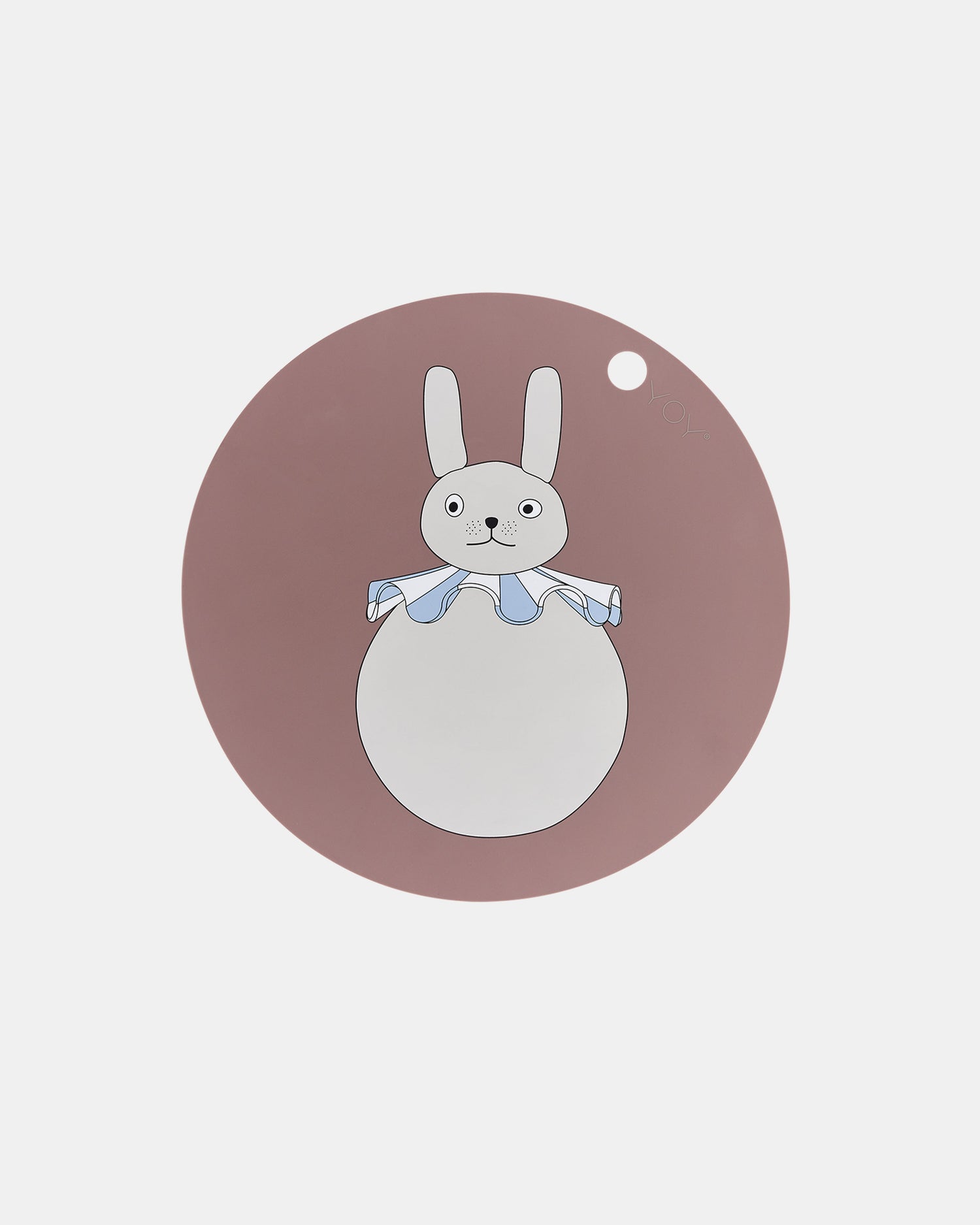 PLACEMAT RABBIT POMPOM