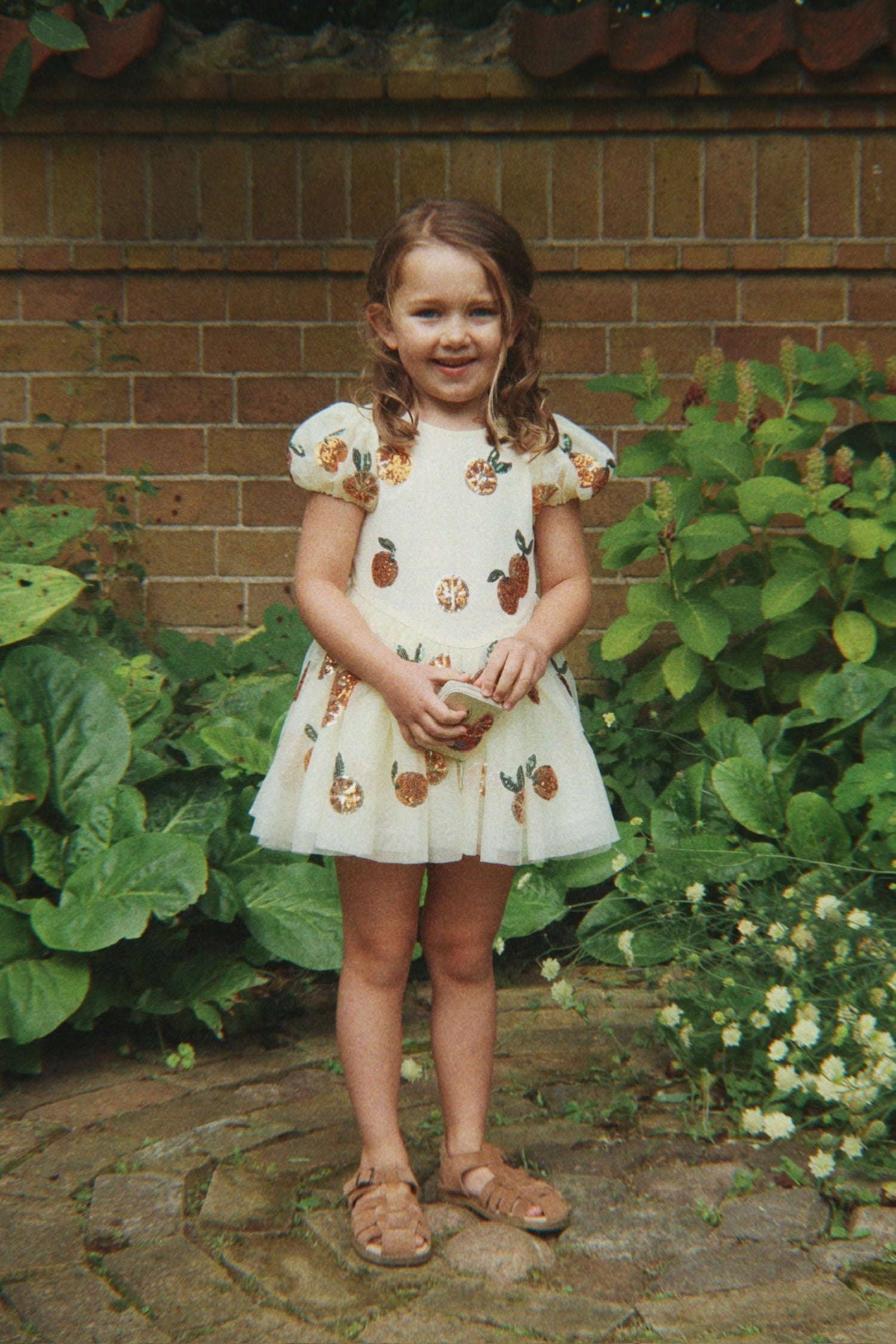 HEARTLILY DRESS - ARANCIA SEQUIN