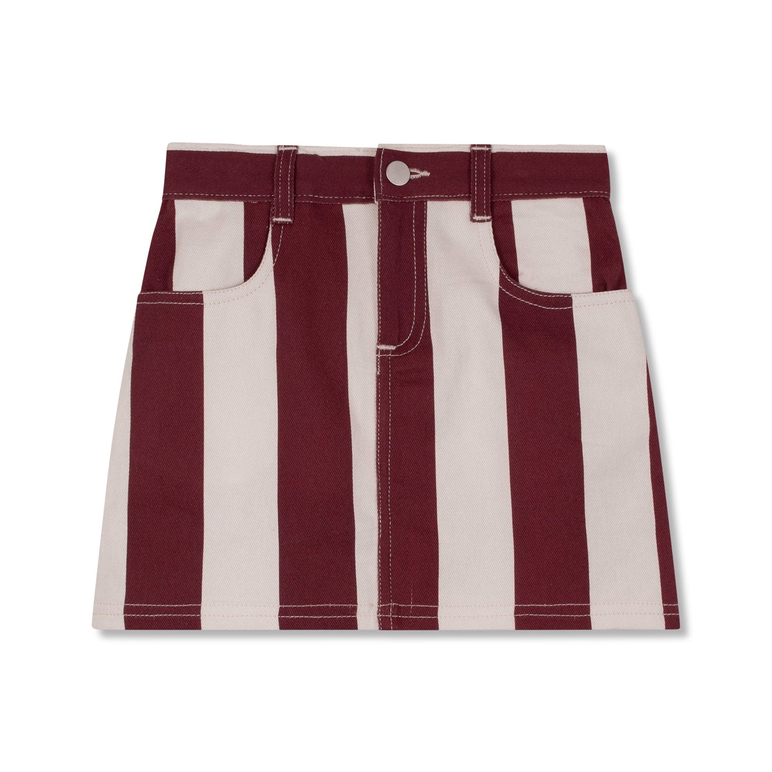 CLOUD SKIRT - BENCH RED STRIPE