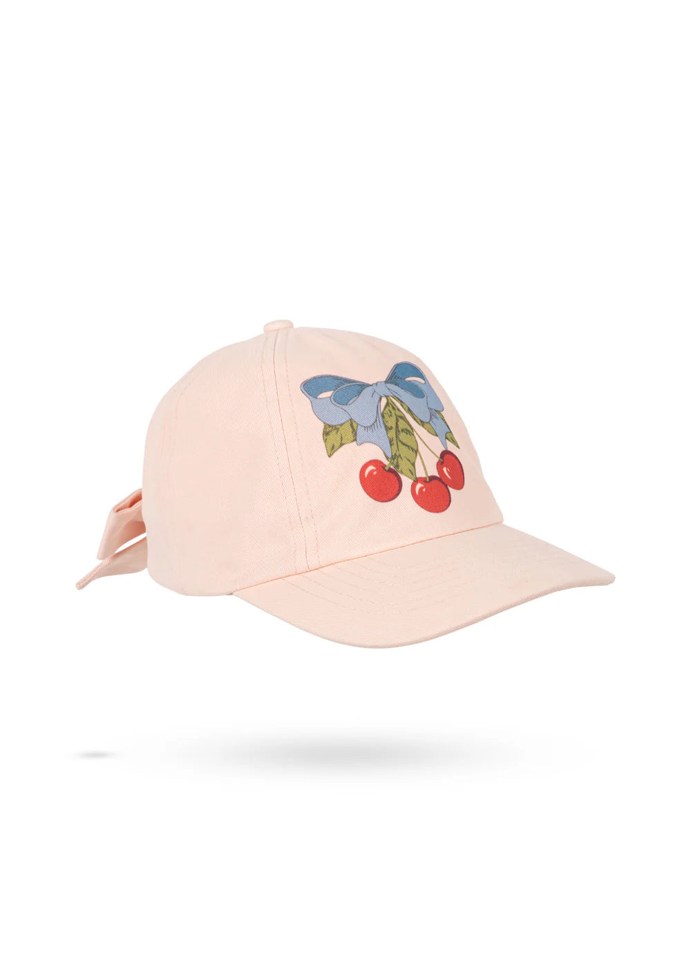 FRANKIE BOW CAP GOTS - CHINTZ ROSE