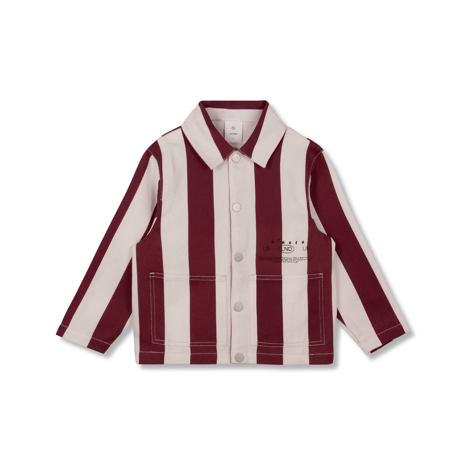 BOX JACKET - BENCH RED STRIPE