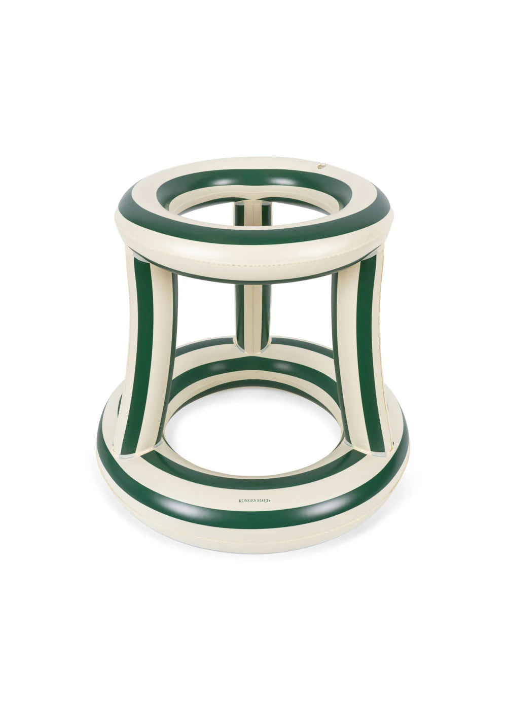 INFLATABLE BASKET BALL HOOP - GREEN STRIPE