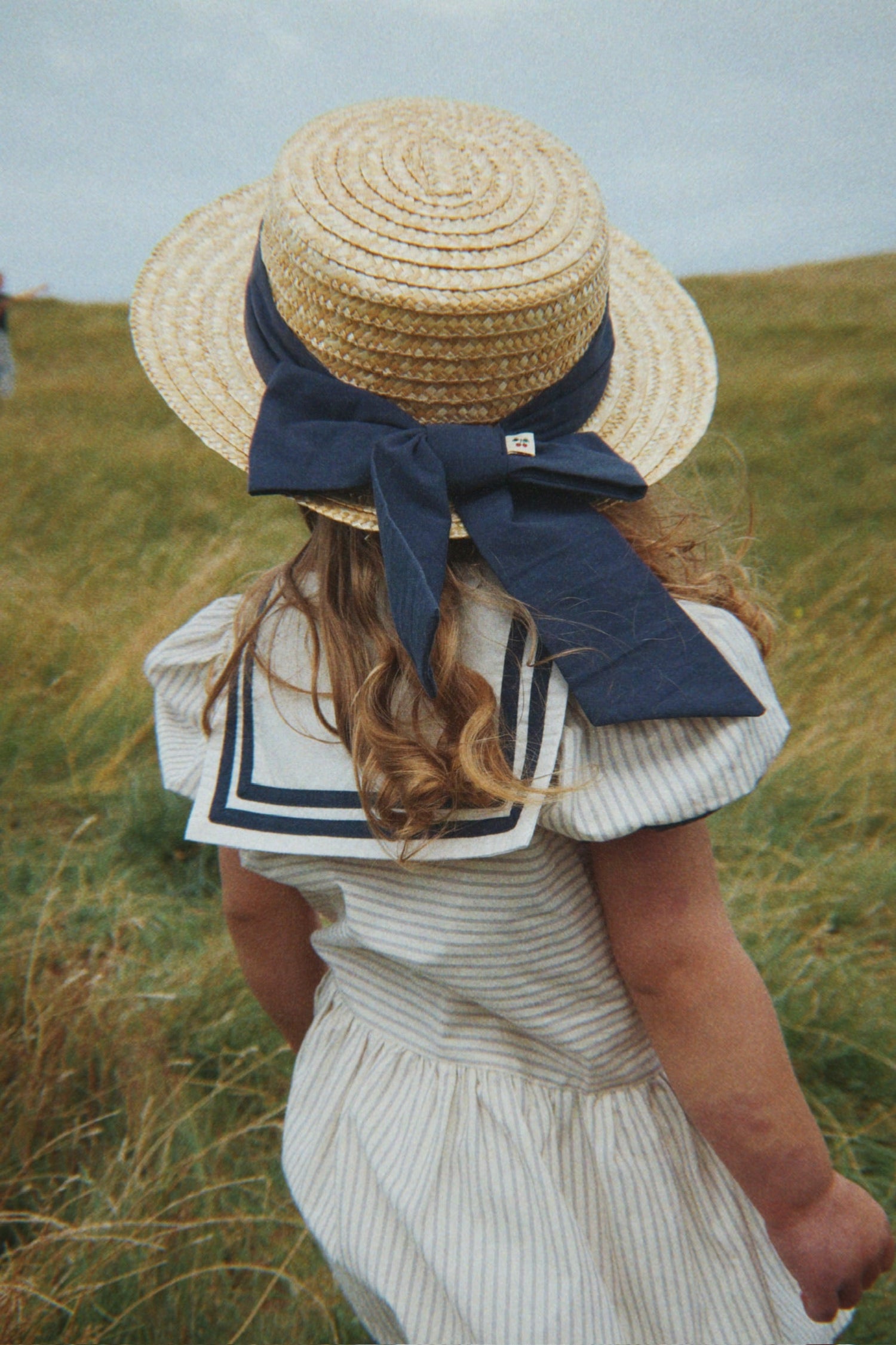 ALLIE SAILOR HAT - NAVY BLAZER