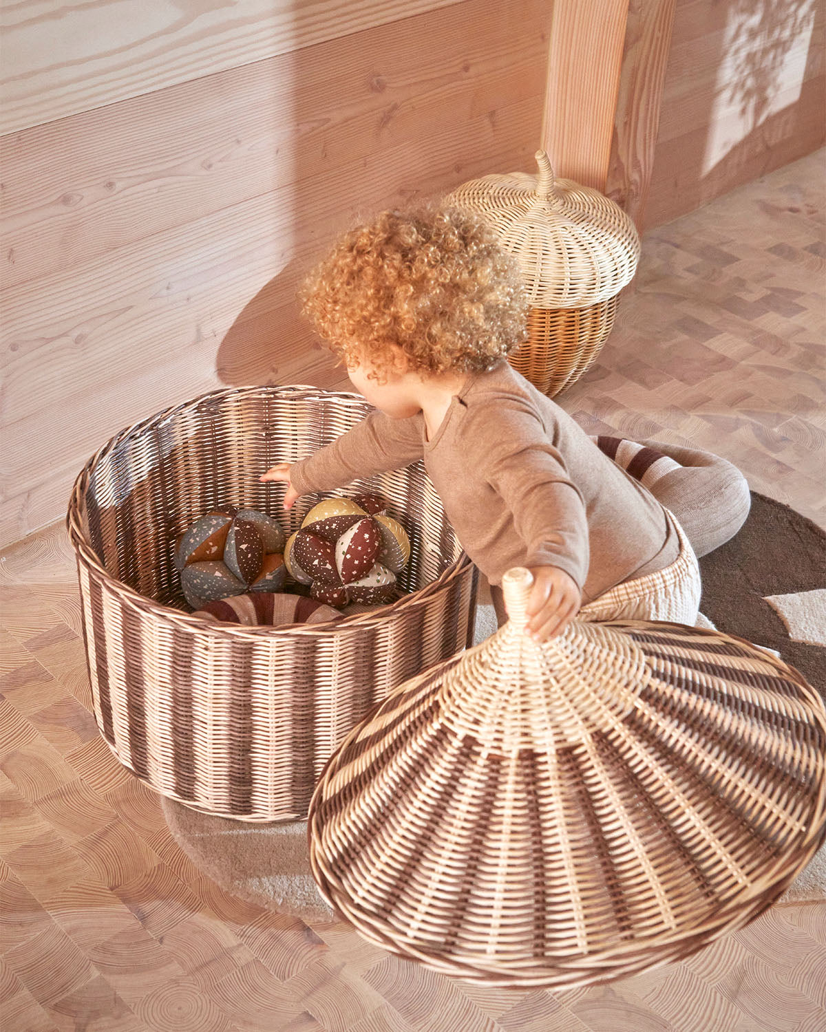 CIRCUS BASKET - SET OF 2
