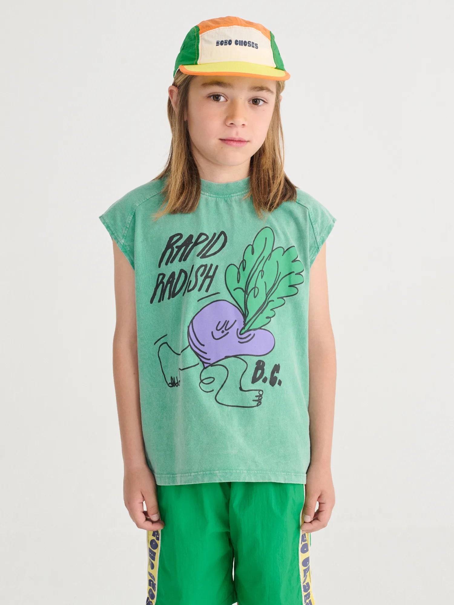 RAPID RADISH SLEEVELESS T-SHIRT