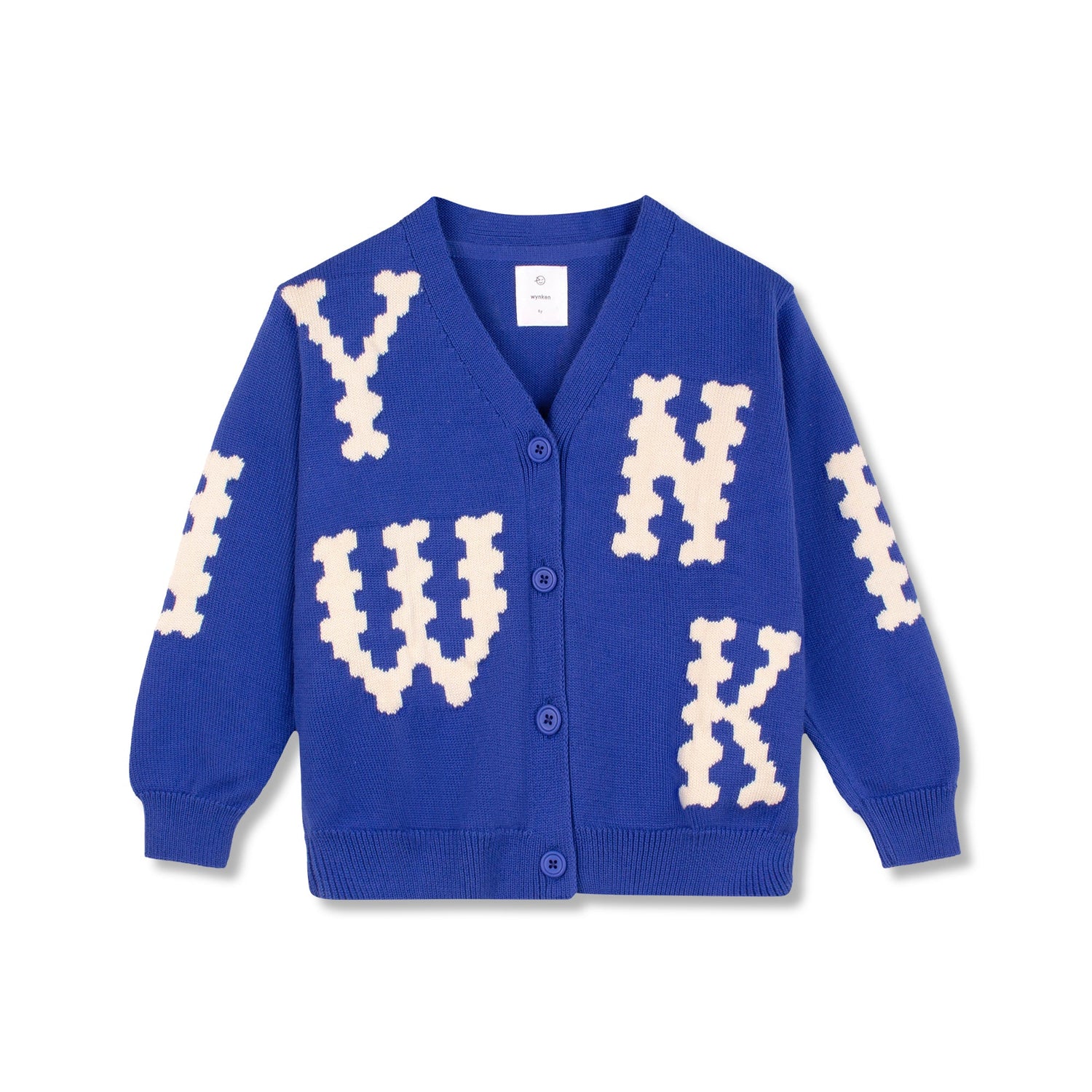 WYNKEN KNIT CARDIGAN - ARTISTS BLUE