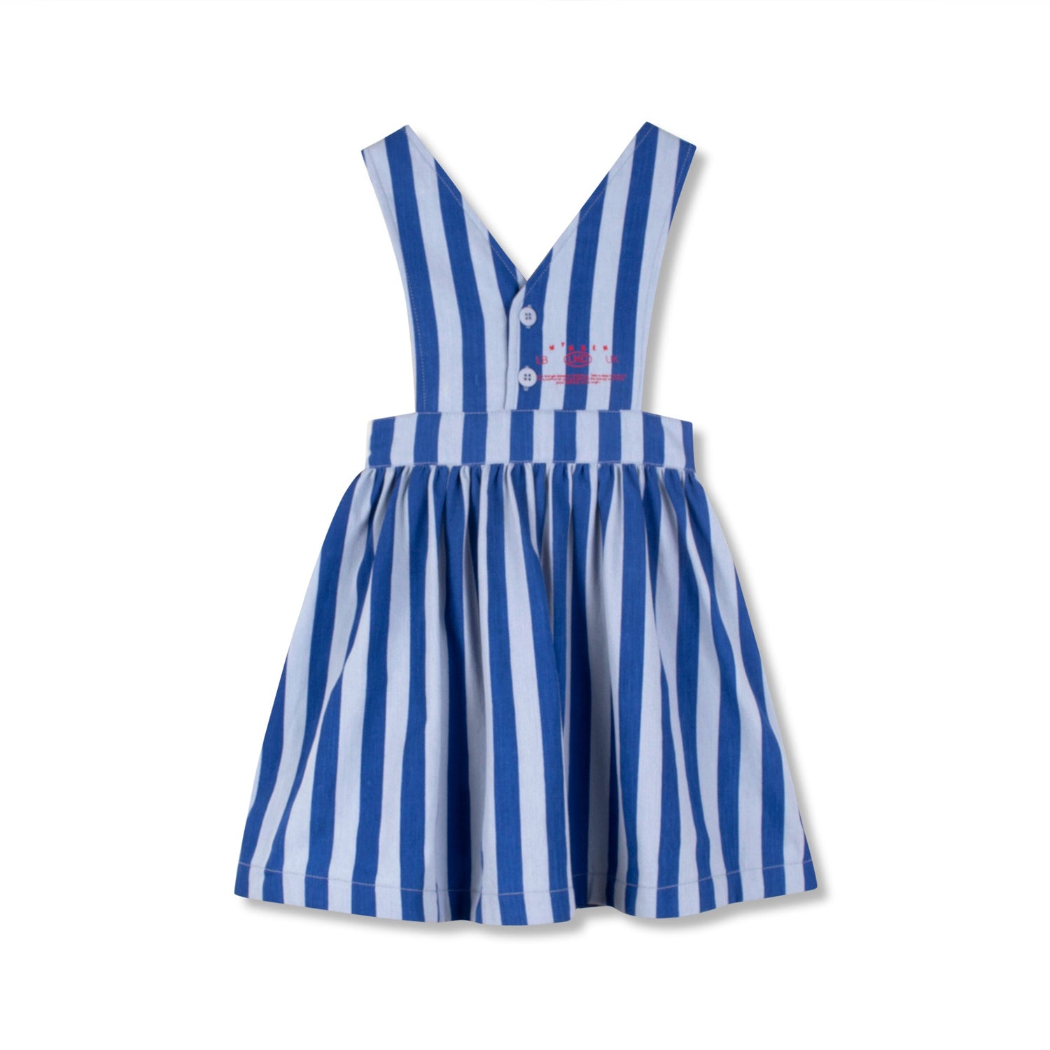 ANNKA PINAFORE - ARTISTS BLUE STRIPE