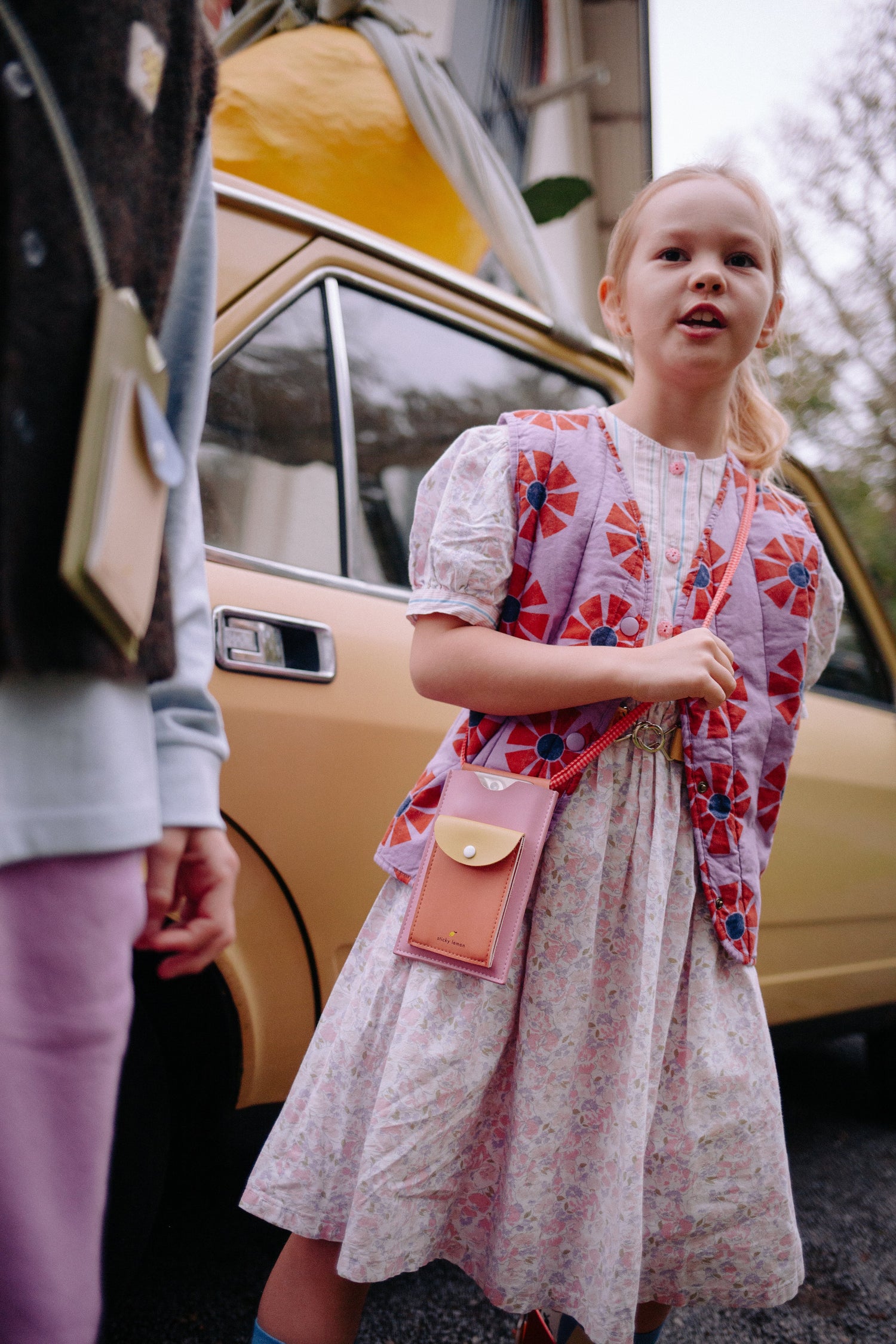 PHONE POUCH - ROSEBAY PINK