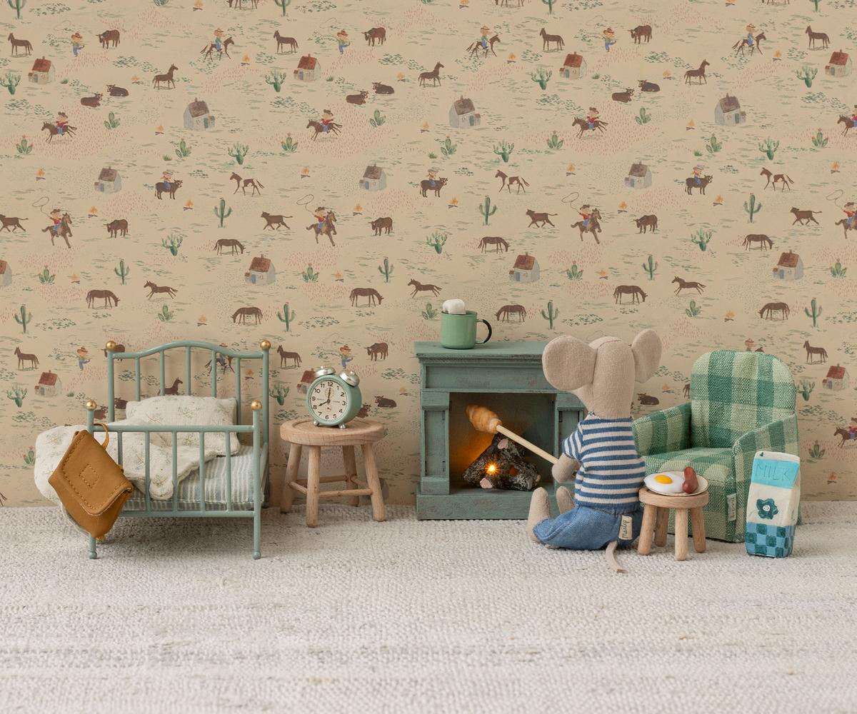 FIREPLACE, MOUSE - BLUE