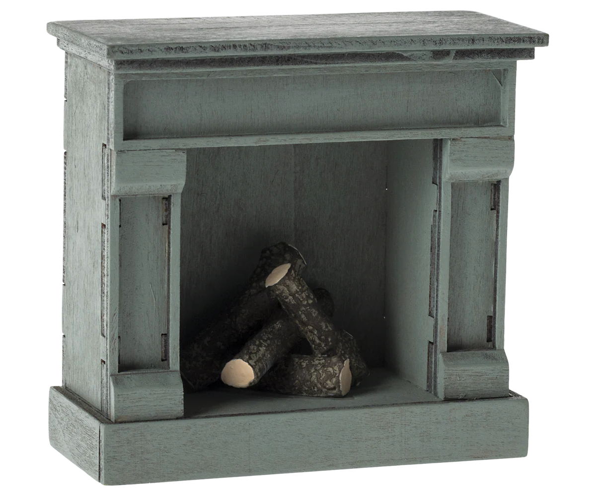FIREPLACE, MOUSE - BLUE