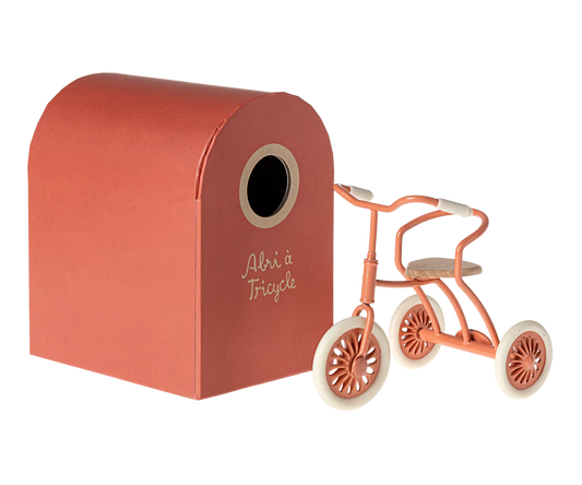 ABRI A TRICYCLE, MOUSE - CORAL