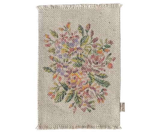 RUG, FLOWERS - MEDIUM