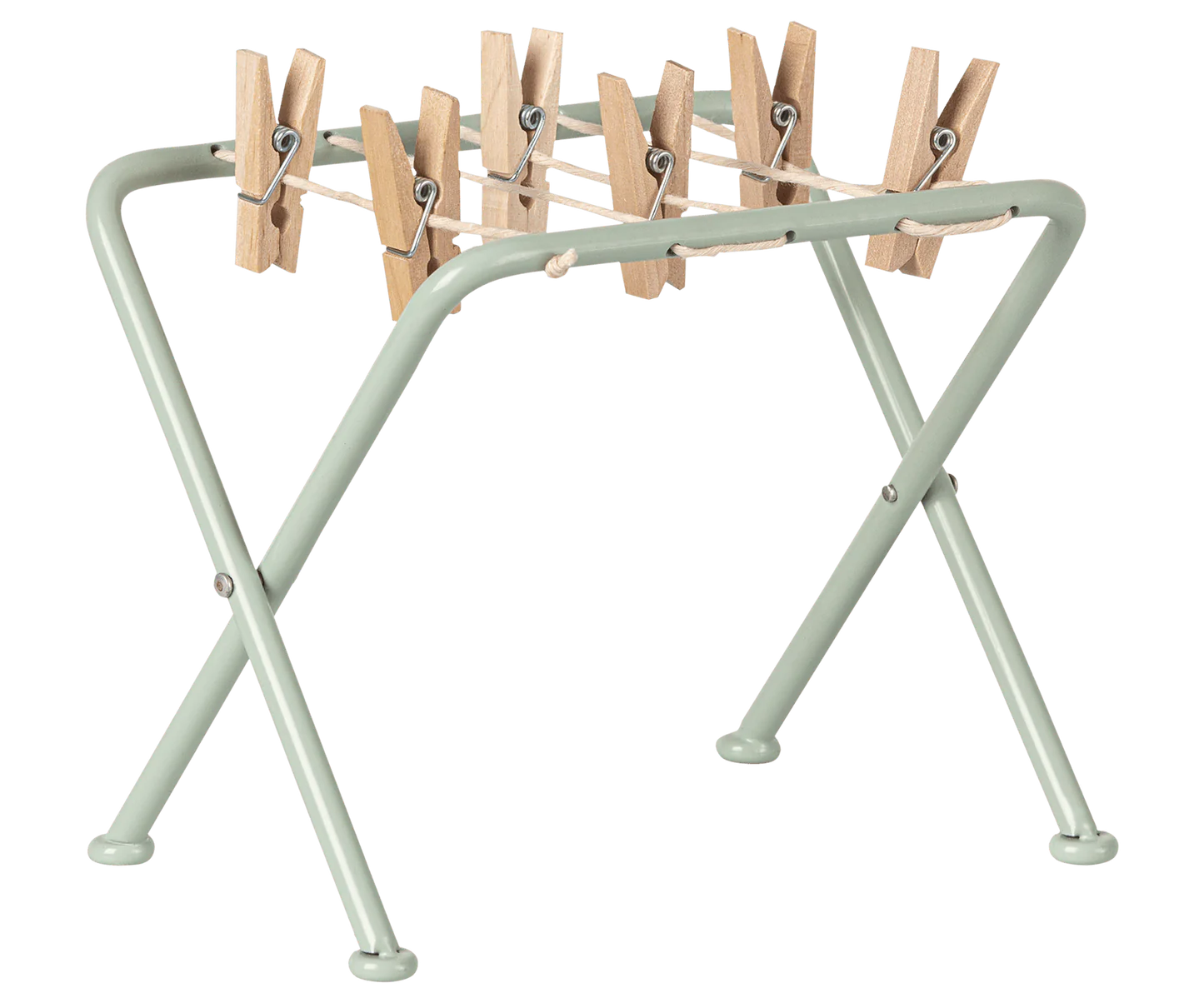 Miniature drying rack w. pegs