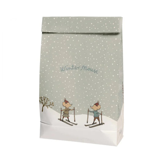 PAPER GIFT BAG - WINTER MOUSE