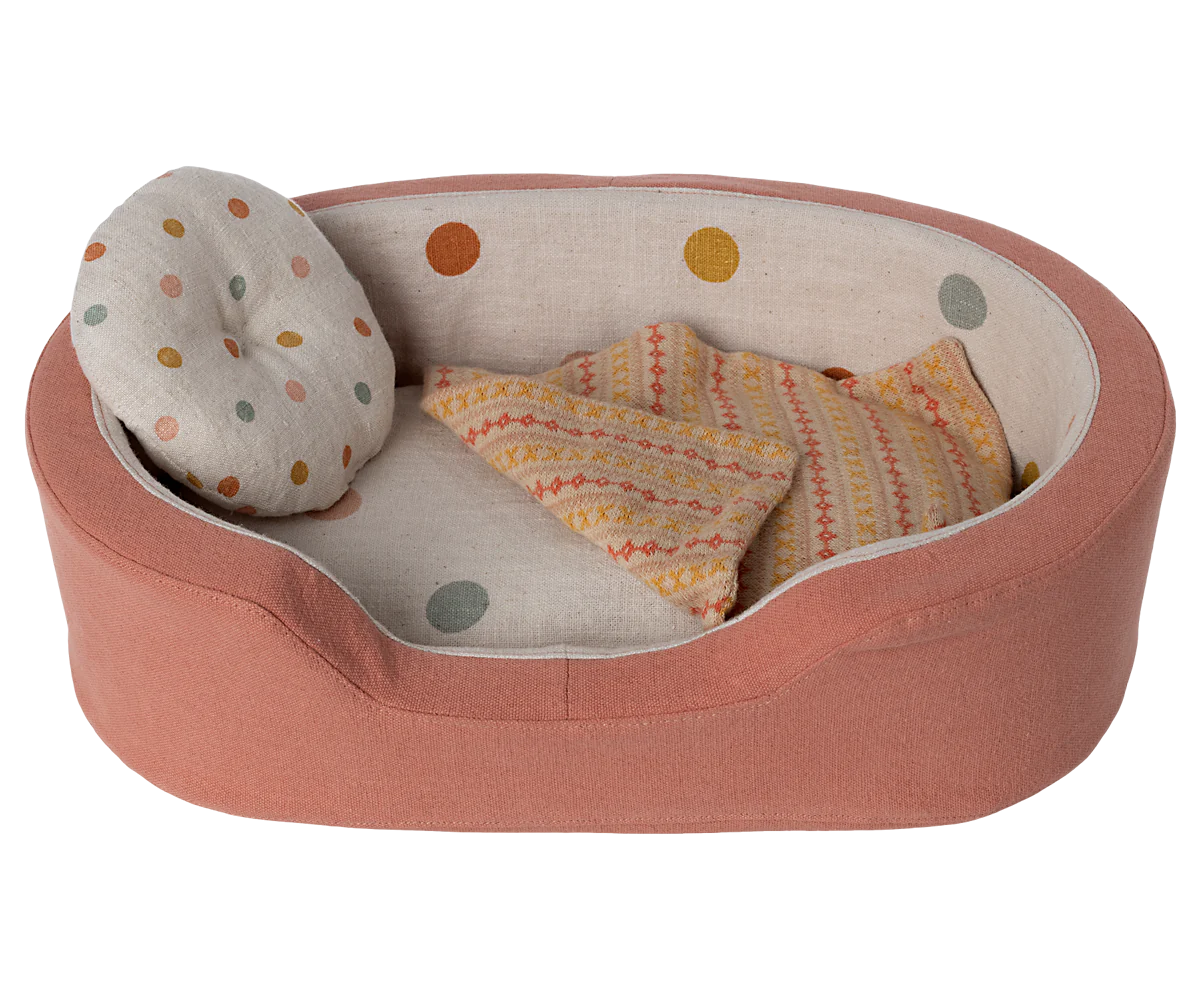 COSY BASKET, MEDIUM - CORAL