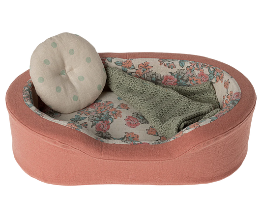 COSY BASKET, SMALL - CORAL