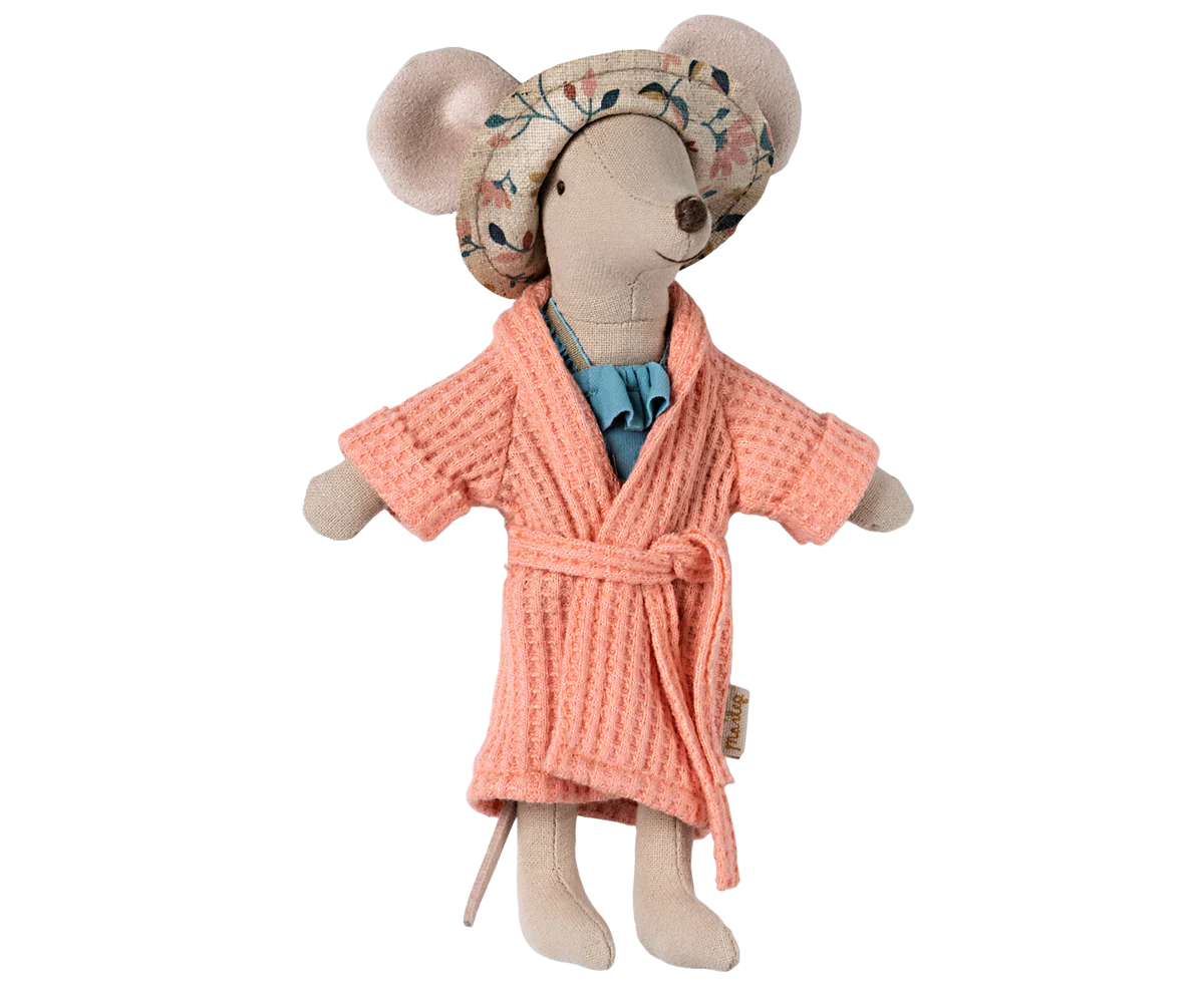 BATHROBE - CORAL