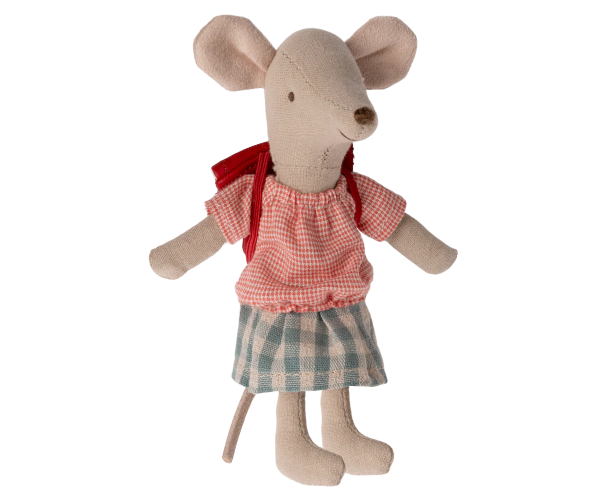 TRICYCLE MOUSE, BIG SISTER - RED