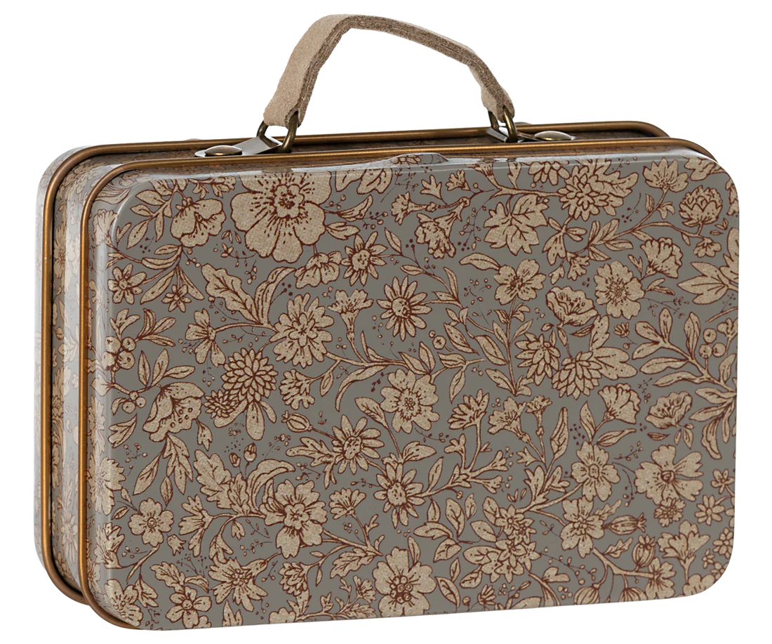 Small suitcase, Blossom - Grey