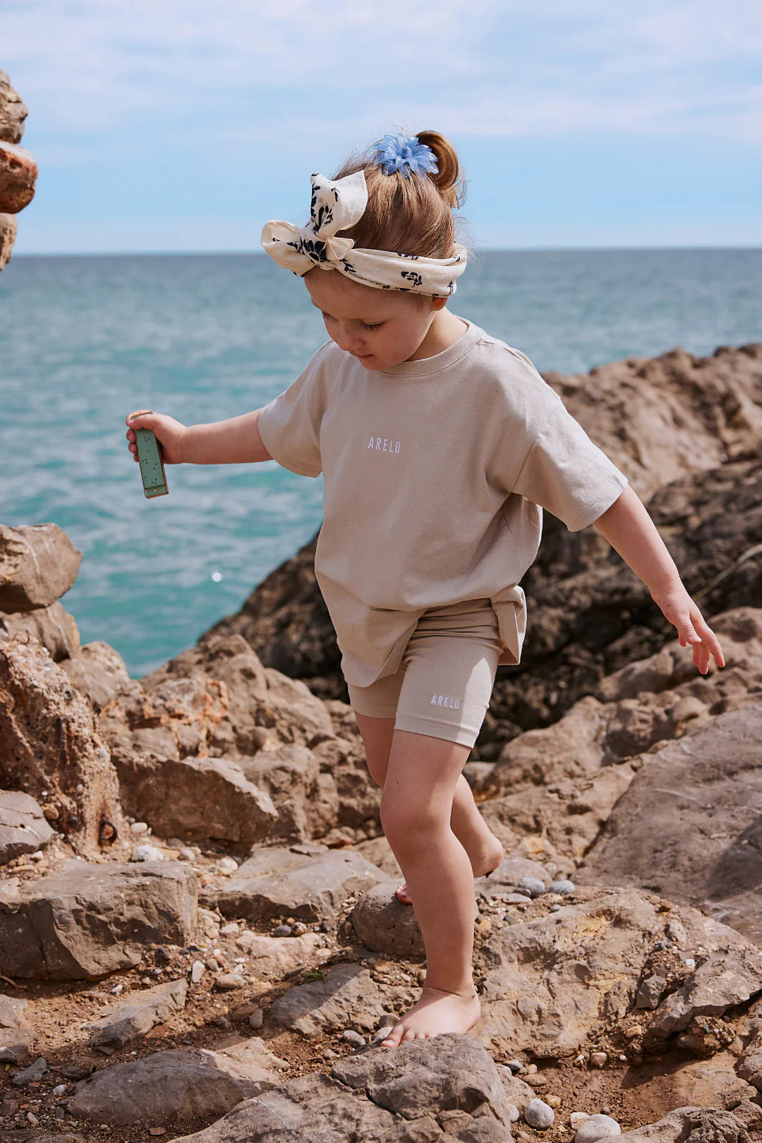 CHILDREN BIKER STYLE SHORTS