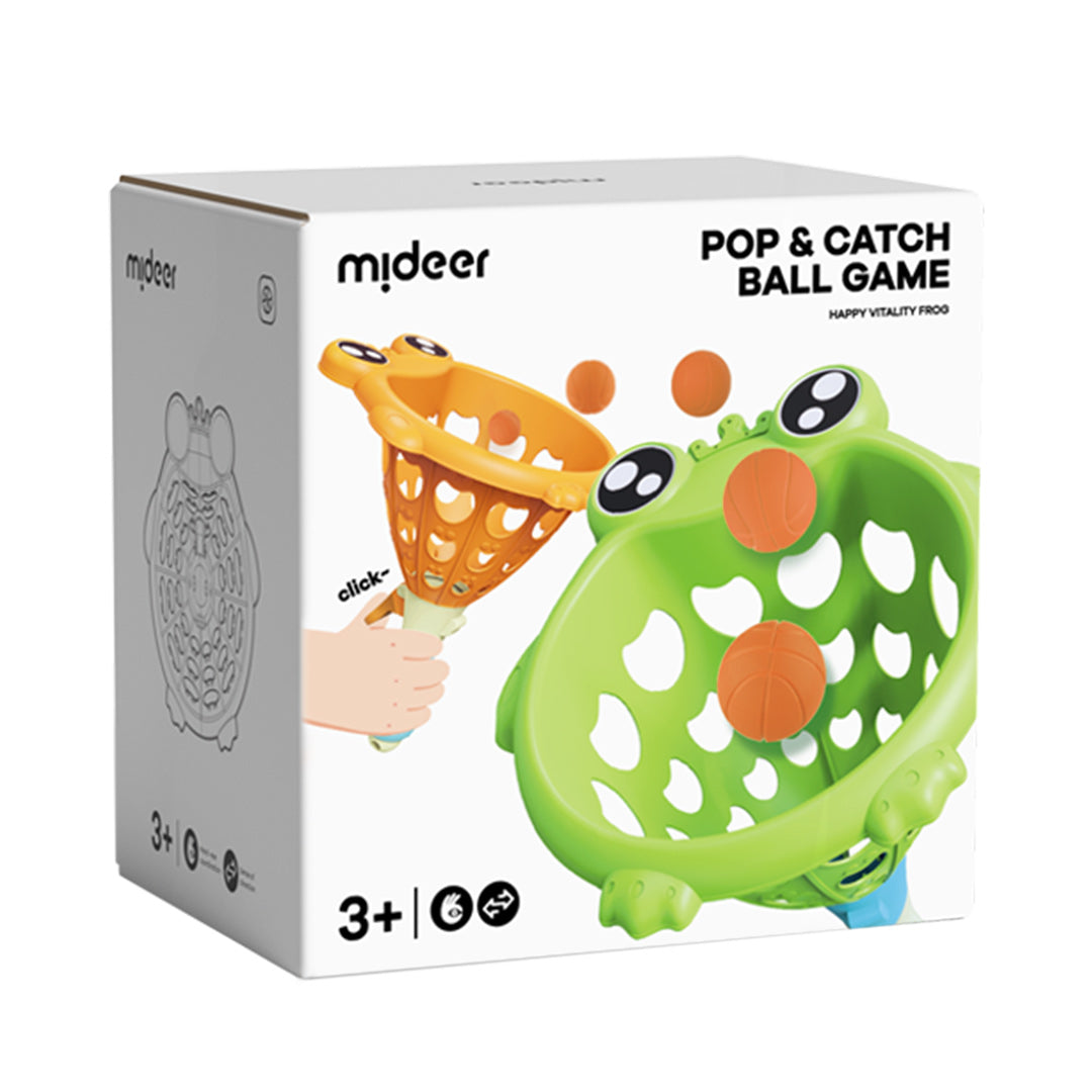 POP AND CATCH KAMUOLIUKO GAUDYMO ŽAIDIMAS