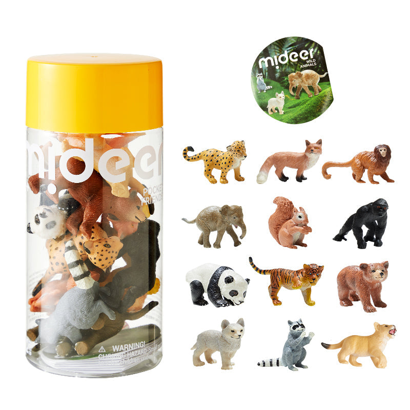 POCKET FRIENDS/MINI SAFARI ANIMAL SET