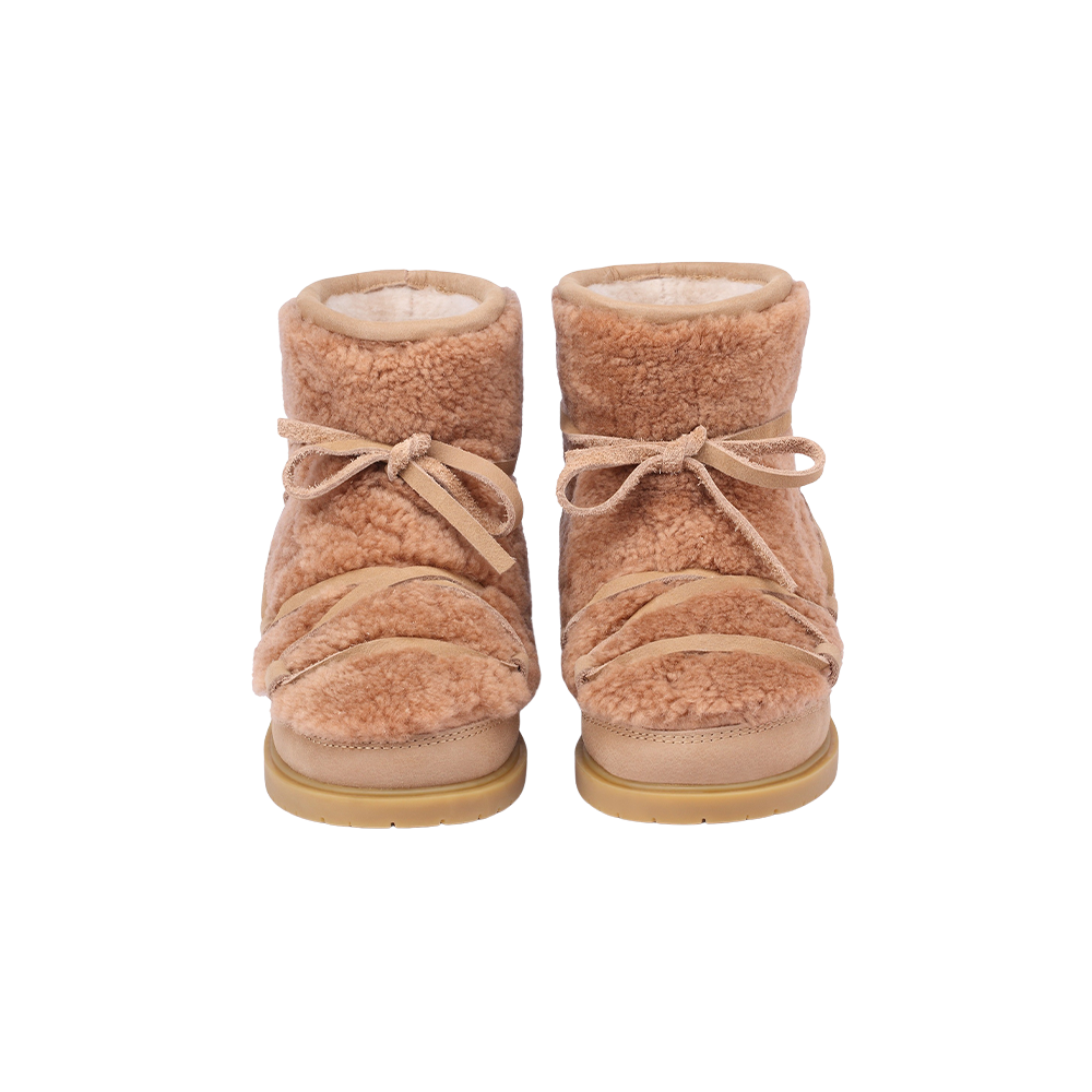 CASSIA BATAI | BEIGE CURLY SHEEP WOOL