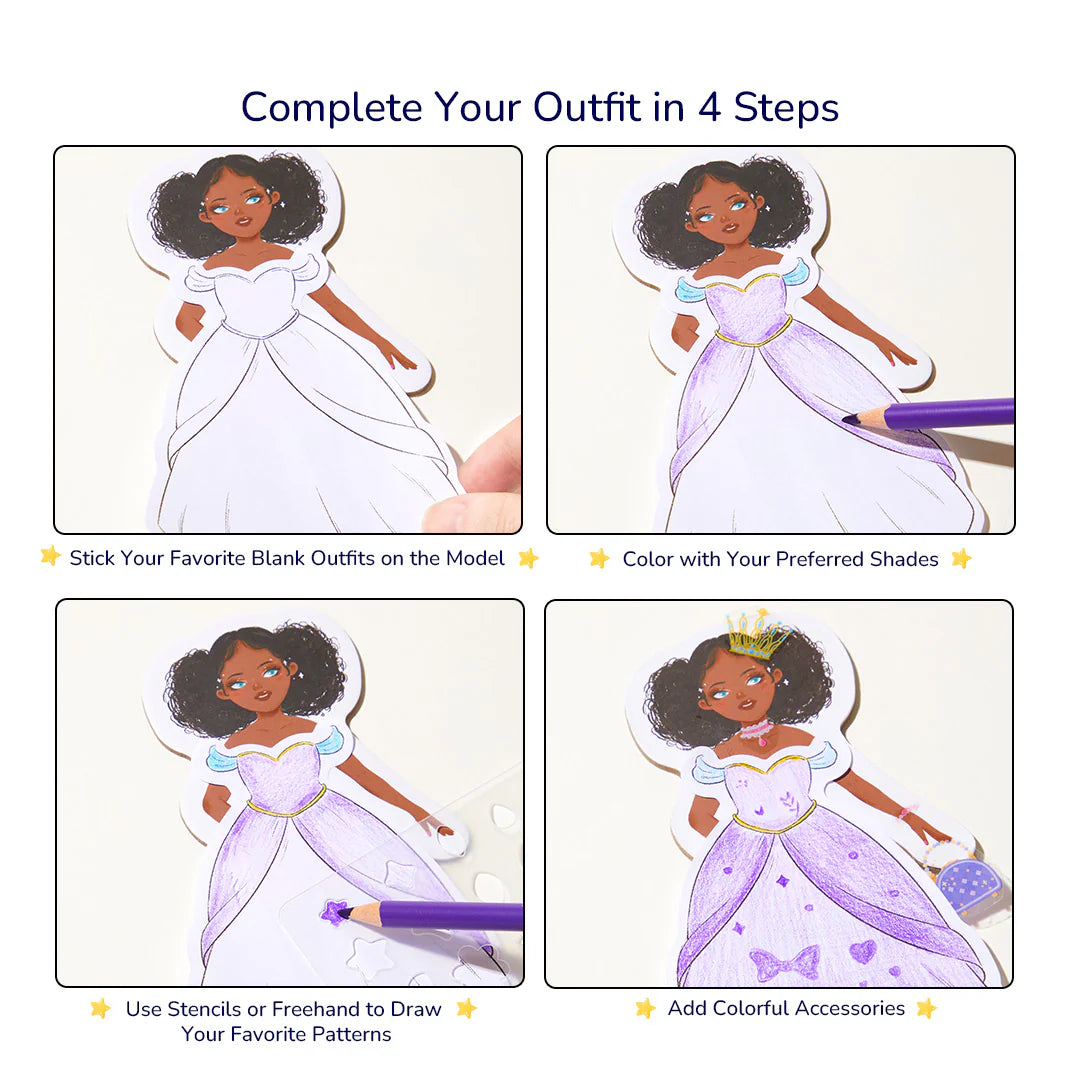 Creative Costume Collage Set - Sparkling Evening