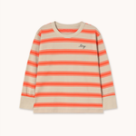 Retro Stripes Sleeve Tee Sumer Red